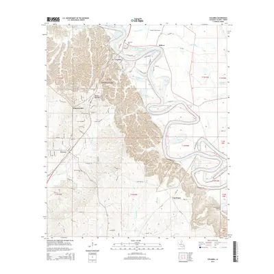 2015 Map of Columbia, 2015 Print