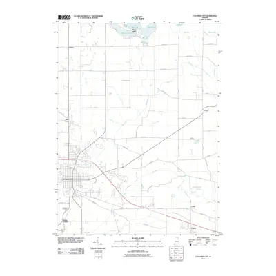 2010 Map of Columbia City, 2010 Print