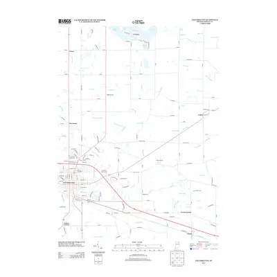 2013 Map of Columbia City, 2013 Print