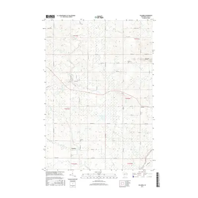 2015 Map of Columbia, 2015 Print