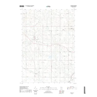 2018 Map of Columbia, 2018 Print