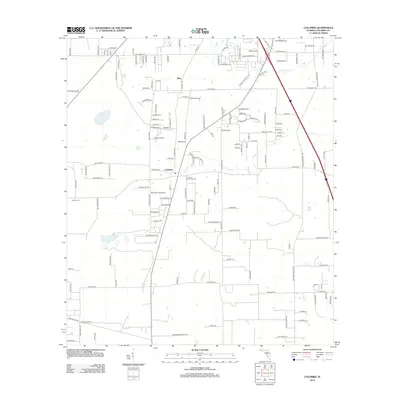 2012 Map of Columbia, 2012 Print