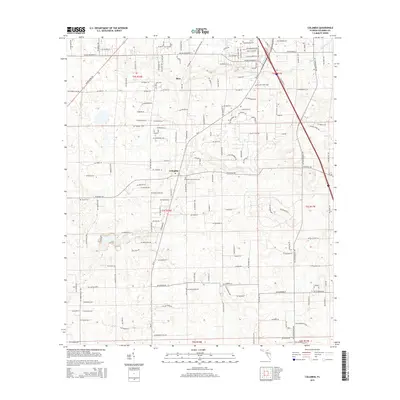 2015 Map of Columbia, 2015 Print