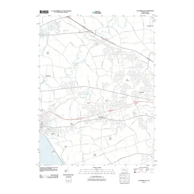 2010 Map of Columbia East, 2010 Print