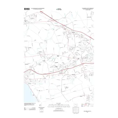 2013 Map of Columbia East, 2013 Print
