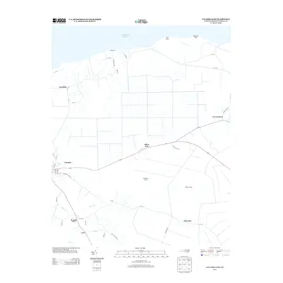 2013 Map of Columbia East, 2013 Print