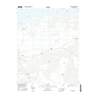 2016 Map of Columbia East, 2016 Print