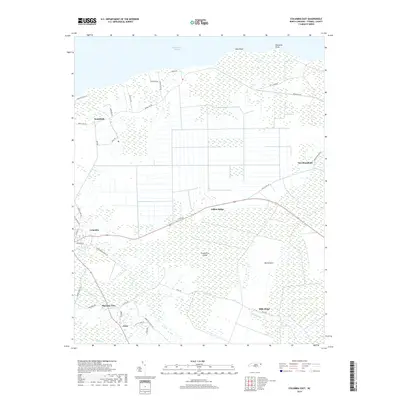2019 Map of Columbia East, 2019 Print