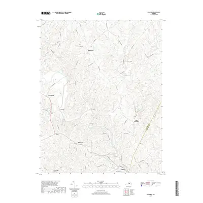 2019 Map of Columbia, 2019 Print