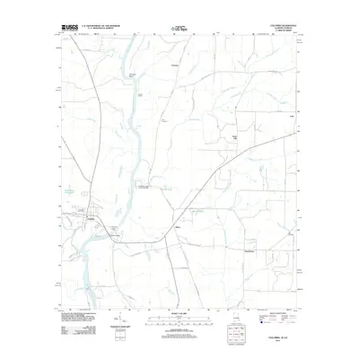 2011 Map of Columbia, 2011 Print