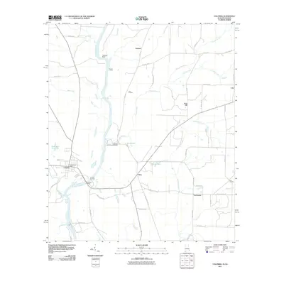 2011 Map of Columbia, 2011 Print