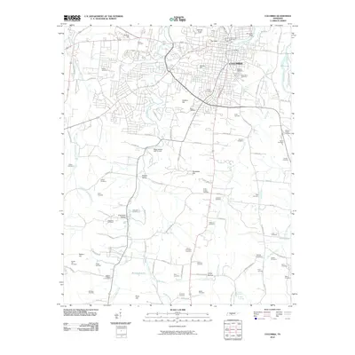 2010 Map of Columbia, 2010 Print