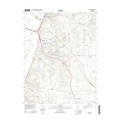 2015 Map of Columbia, 2015 Print