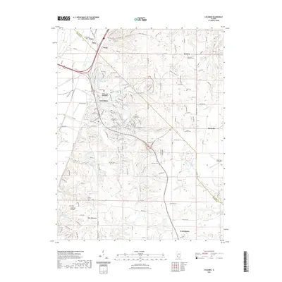 2021 Map of Columbia, 2021 Print