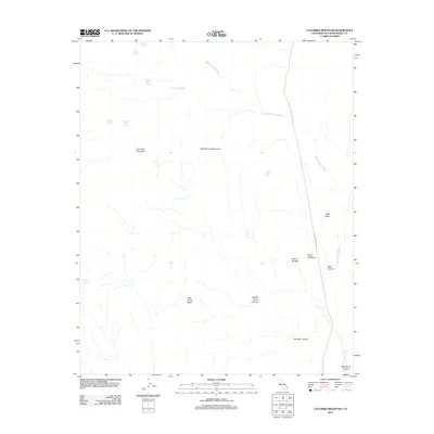 2012 Map of Columbia Mountain, 2012 Print