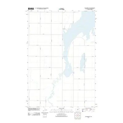 2012 Map of Columbia NE, 2012 Print