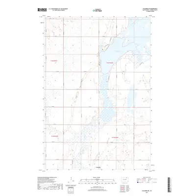 2017 Map of Columbia NE, 2017 Print