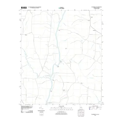 2011 Map of Columbia NE, 2011 Print