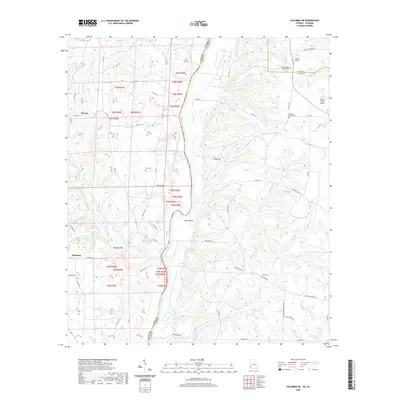 2020 Map of Columbia NE, 2020 Print