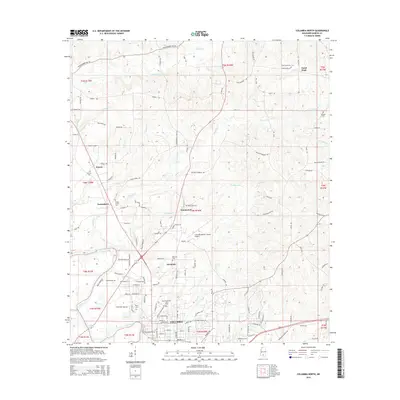 2015 Map of Columbia North, 2015 Print
