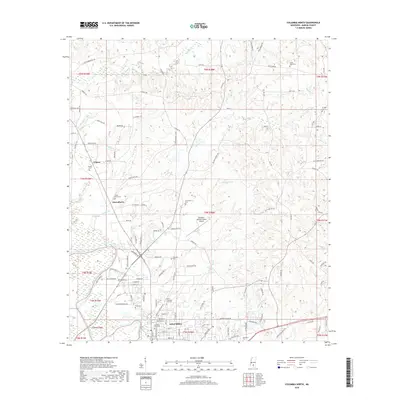 2018 Map of Columbia North, 2018 Print