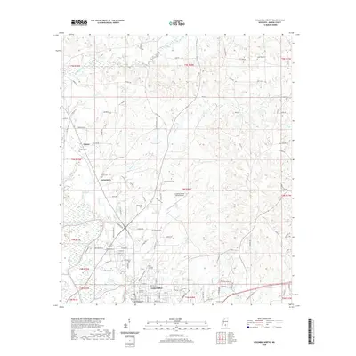 2020 Map of Columbia North, 2020 Print