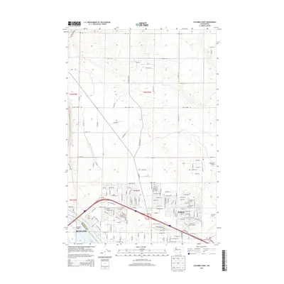 2014 Map of Columbia Point, 2014 Print