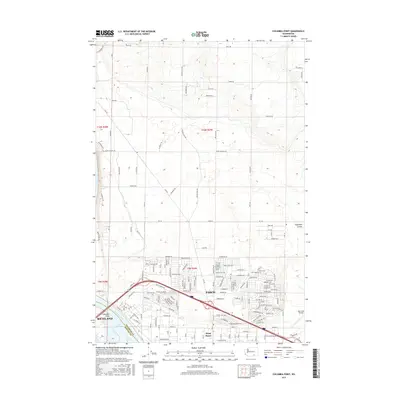 2017 Map of Columbia Point, 2017 Print