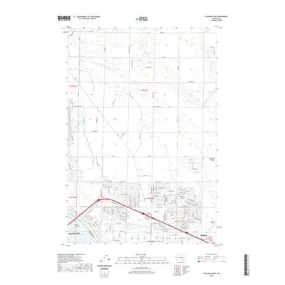 2020 Map of Columbia Point, 2020 Print
