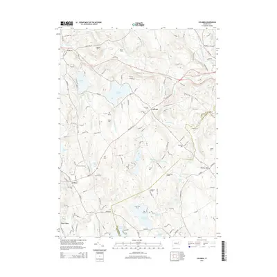2015 Map of Columbia, 2015 Print