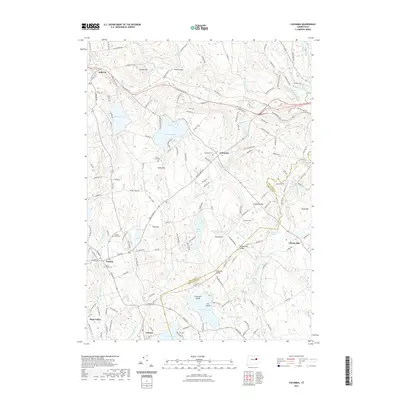 2021 Map of Columbia, 2021 Print