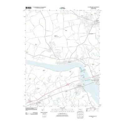 2010 Map of Columbia West, 2010 Print