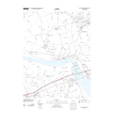 2013 Map of Columbia West, 2013 Print