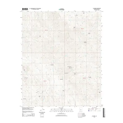 2014 Map of Columbia, 2014 Print