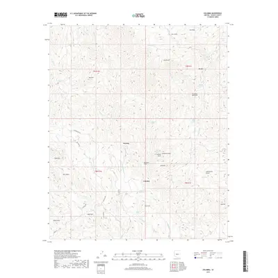 2018 Map of Columbia, 2018 Print