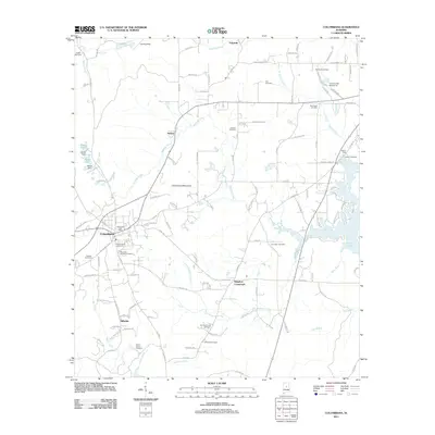 2011 Map of Columbiana, 2011 Print