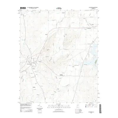 2014 Map of Columbiana, 2014 Print