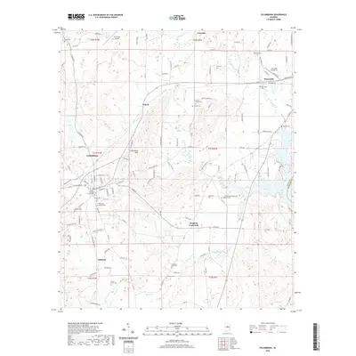 2020 Map of Columbiana, 2020 Print