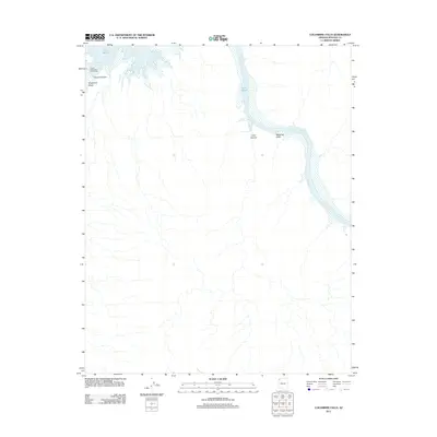2011 Map of Columbine Falls, 2011 Print