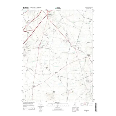 2014 Map of Columbus, 2014 Print