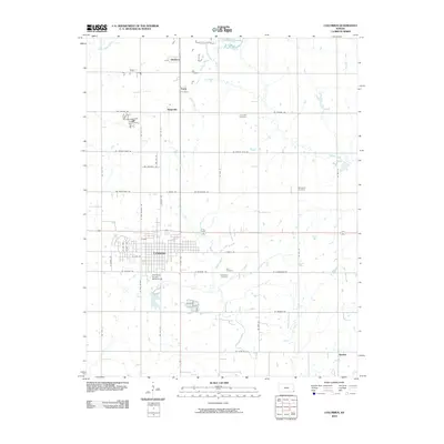 2010 Map of Columbus, 2010 Print