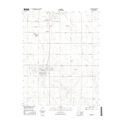 2015 Map of Columbus, 2015 Print