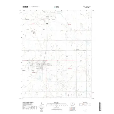 2018 Map of Columbus, 2018 Print