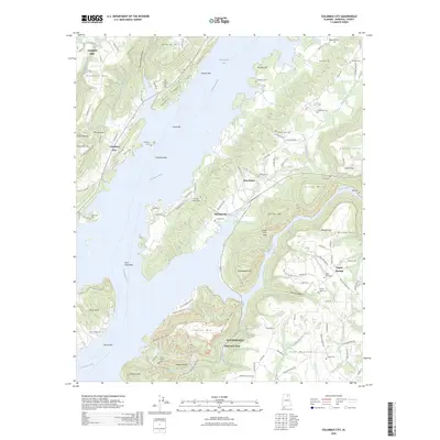 2026 Map of Columbus City, 2026 Print