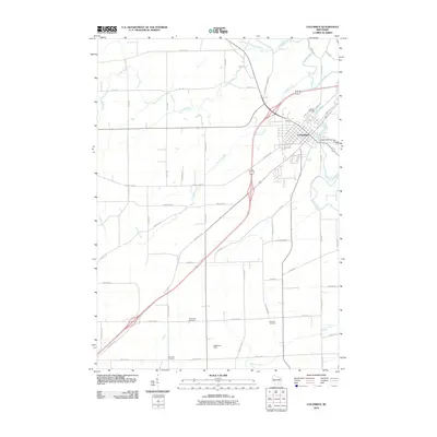 2010 Map of Columbus, 2010 Print