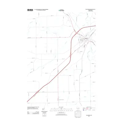 2013 Map of Columbus, 2013 Print