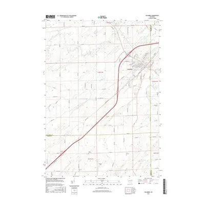 2016 Map of Columbus, 2016 Print