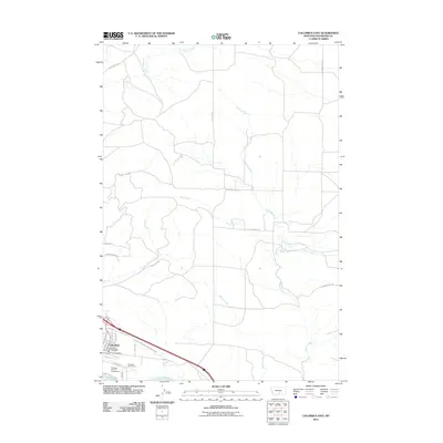 2011 Map of Columbus East, 2011 Print