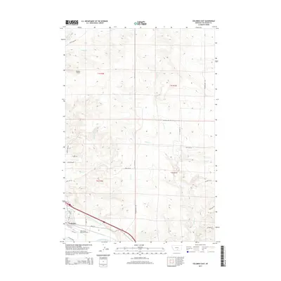 2014 Map of Columbus East, 2014 Print