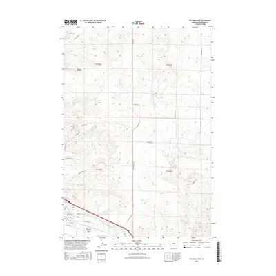 2017 Map of Columbus East, 2017 Print